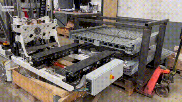 Forklift movement