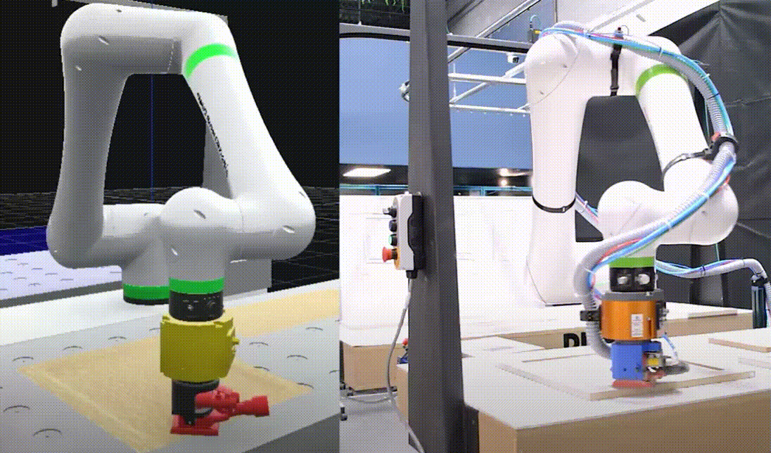Robot sanding autonomously